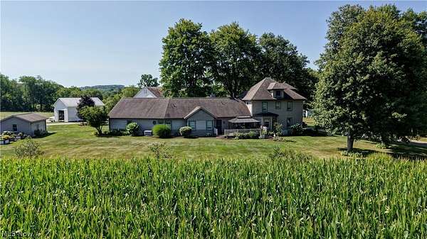 8.54 Acres of Land with Home for Auction in Beach City, Ohio