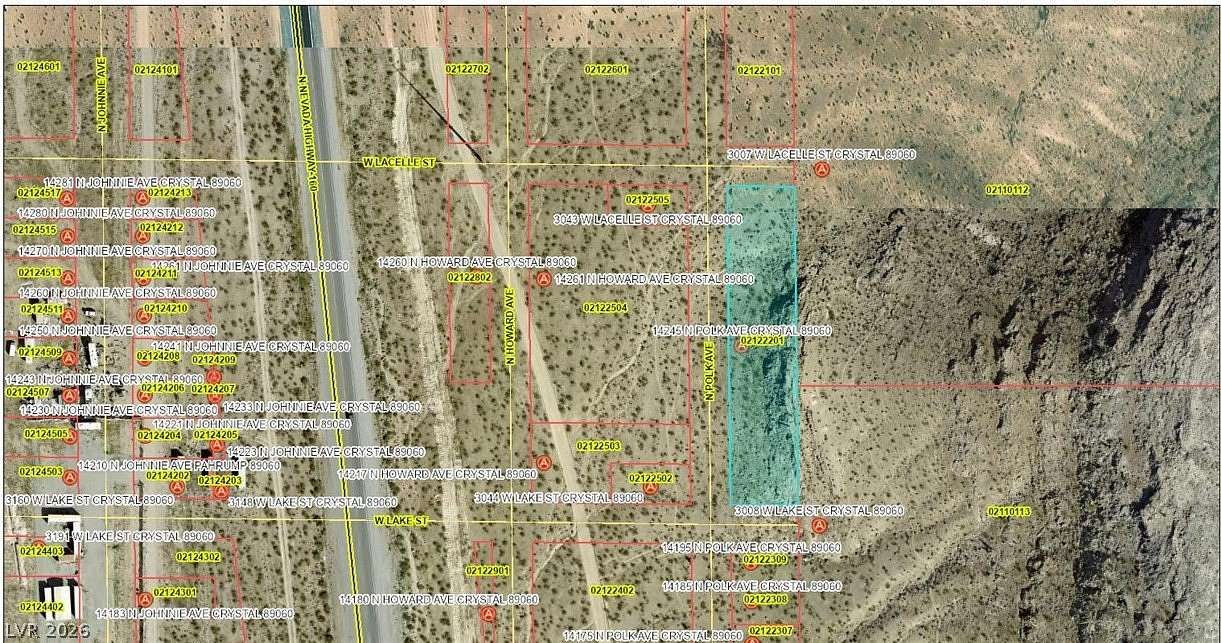0.78 Acres of Land for Sale in Crystal, Nevada