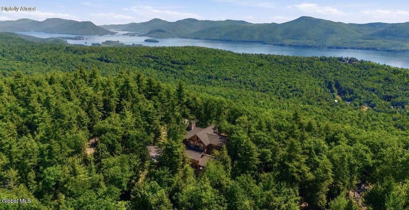 25 Acres of Recreational Land with Home for Sale in Bolton Landing, New York