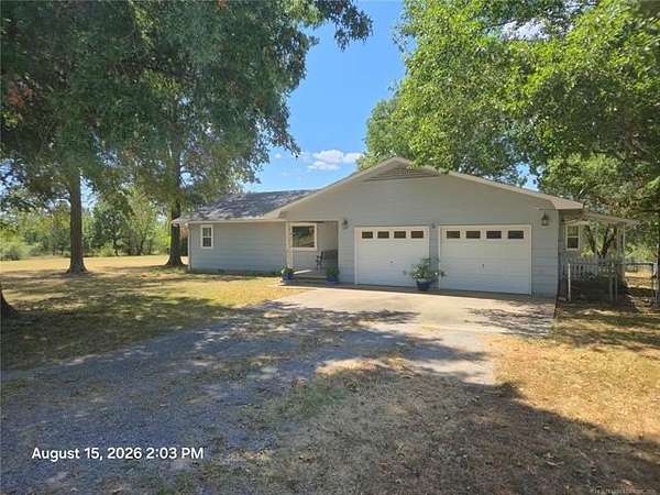2 Acres of Land with Home for Sale in Muskogee, Oklahoma