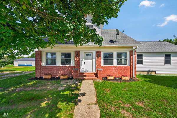 5 Acres of Land with Home for Sale in Trafalgar, Indiana