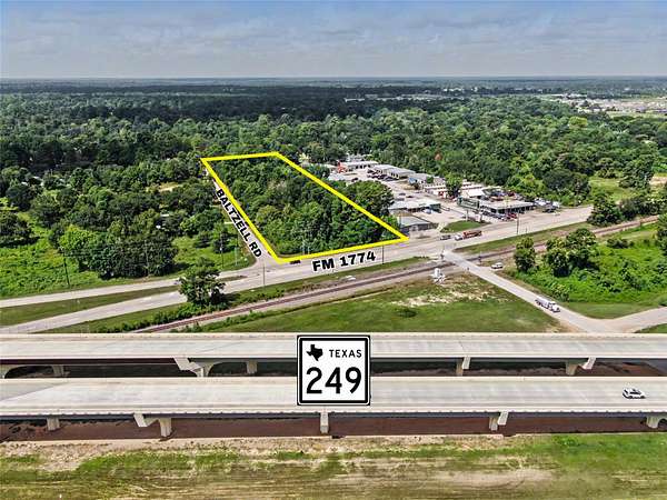 3.34 Acres of Commercial Land for Sale in Pinehurst, Texas