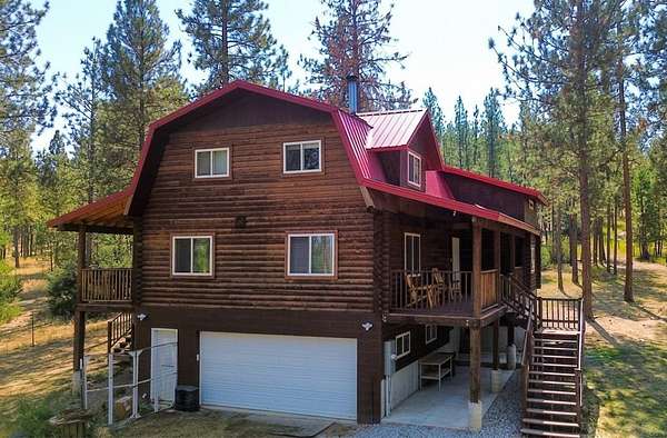 6.85 Acres of Land with Home for Sale in Hot Springs, Montana