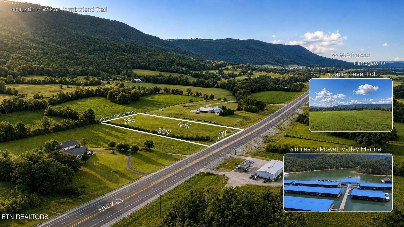 3.2 Acres of Mixed-Use Land for Sale in Speedwell, Tennessee