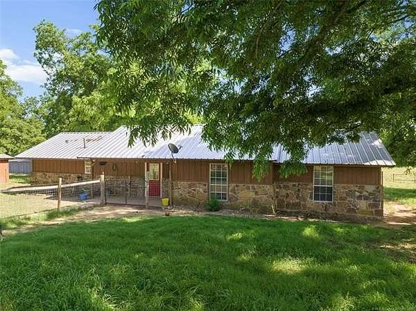 38.7 Acres of Land with Home for Sale in Marietta, Oklahoma