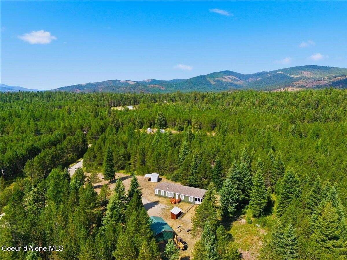 5.36 Acres of Land with Home for Sale in Spirit Lake, Idaho