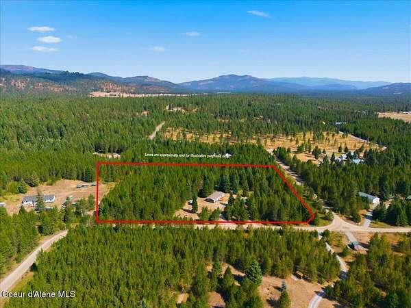 5.36 Acres of Land with Home for Sale in Spirit Lake, Idaho