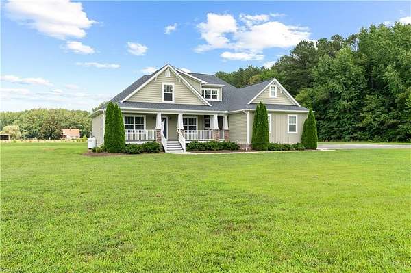 10.5 Acres of Land with Home for Sale in Sedley, Virginia