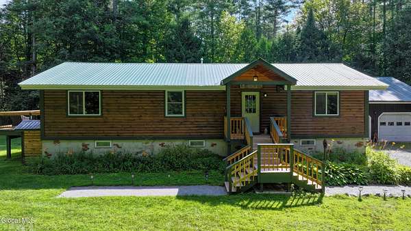 21.7 Acres of Recreational Land with Home for Sale in Schroon Lake, New York