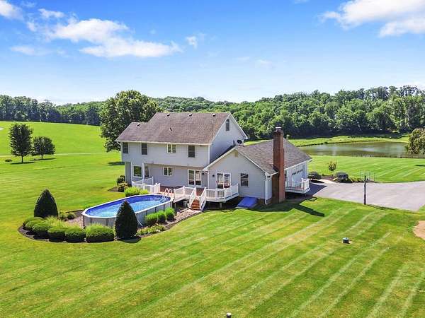 12.7 Acres of Land with Home for Sale in Sykesville, Maryland