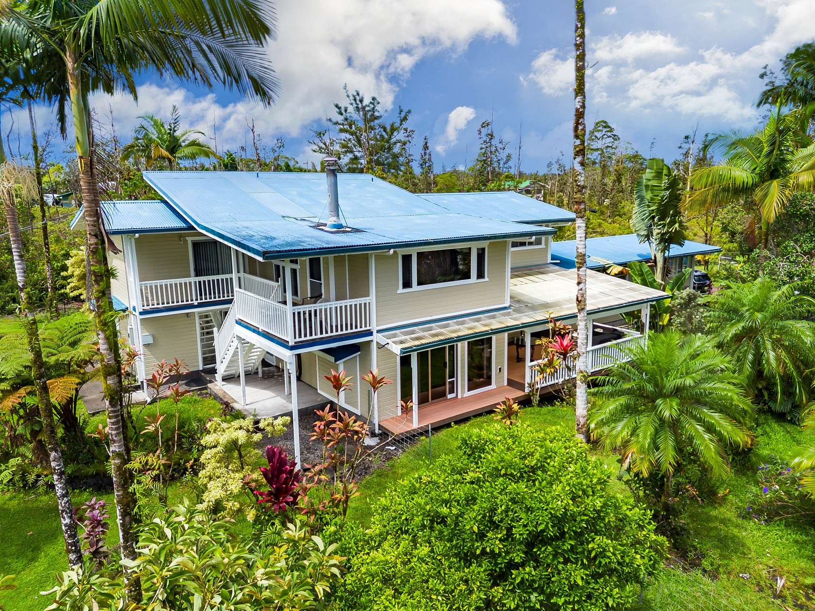 3 Acres of Land with Home for Sale in Keaau, Hawaii
