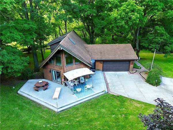 5.45 Acres of Land with Home for Sale in Enon Valley, Pennsylvania