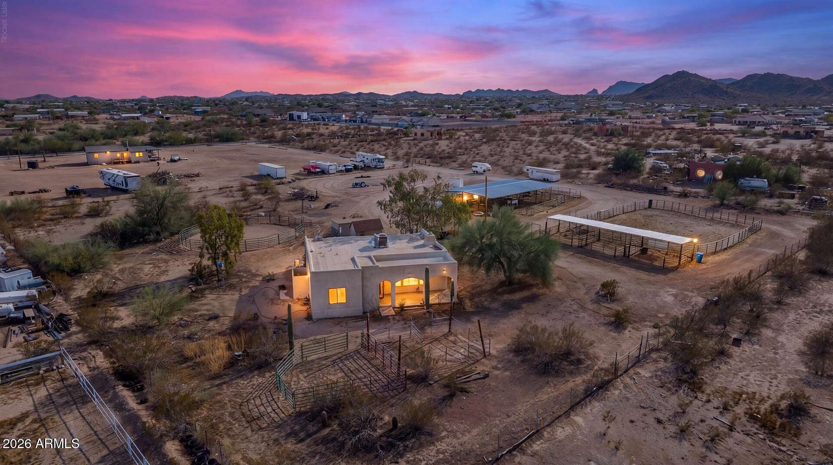 2.38 Acres of Land with Home for Sale in San Tan Valley, Arizona