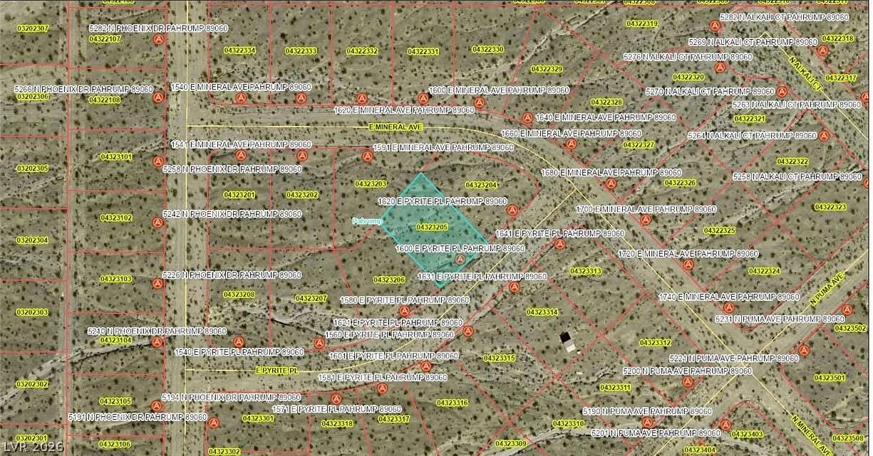 0.27 Acres of Land for Sale in Pahrump, Nevada