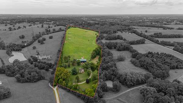 26.2 Acres of Land with Home for Sale in Cynthiana, Kentucky