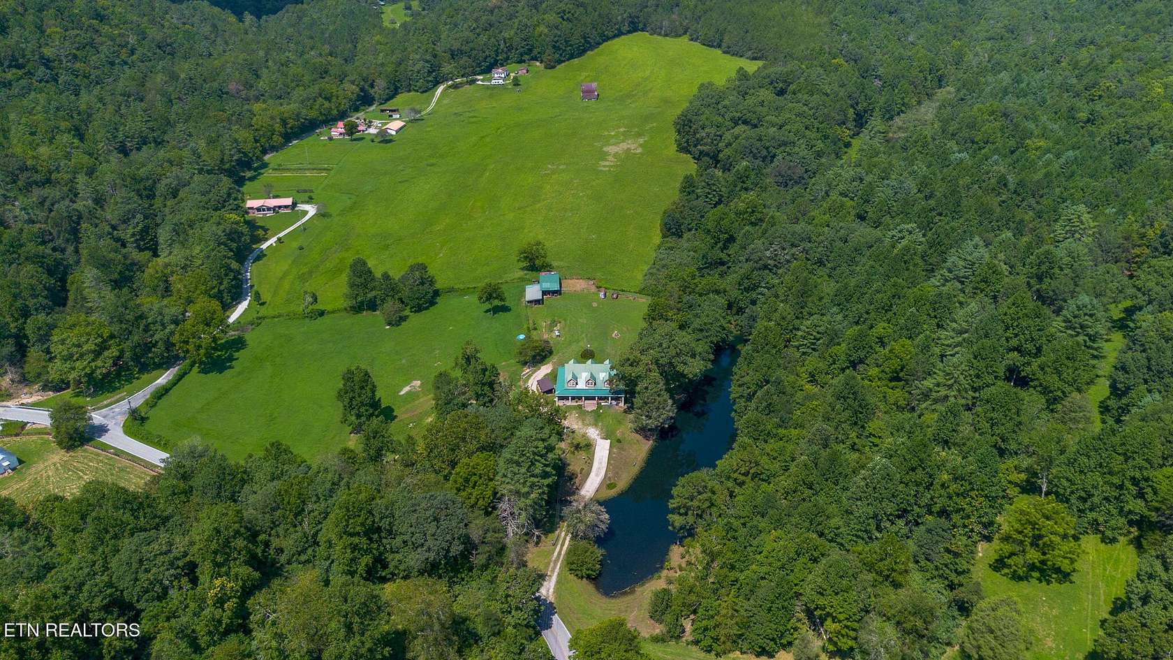 15 Acres of Land with Home for Sale in Oakdale, Tennessee
