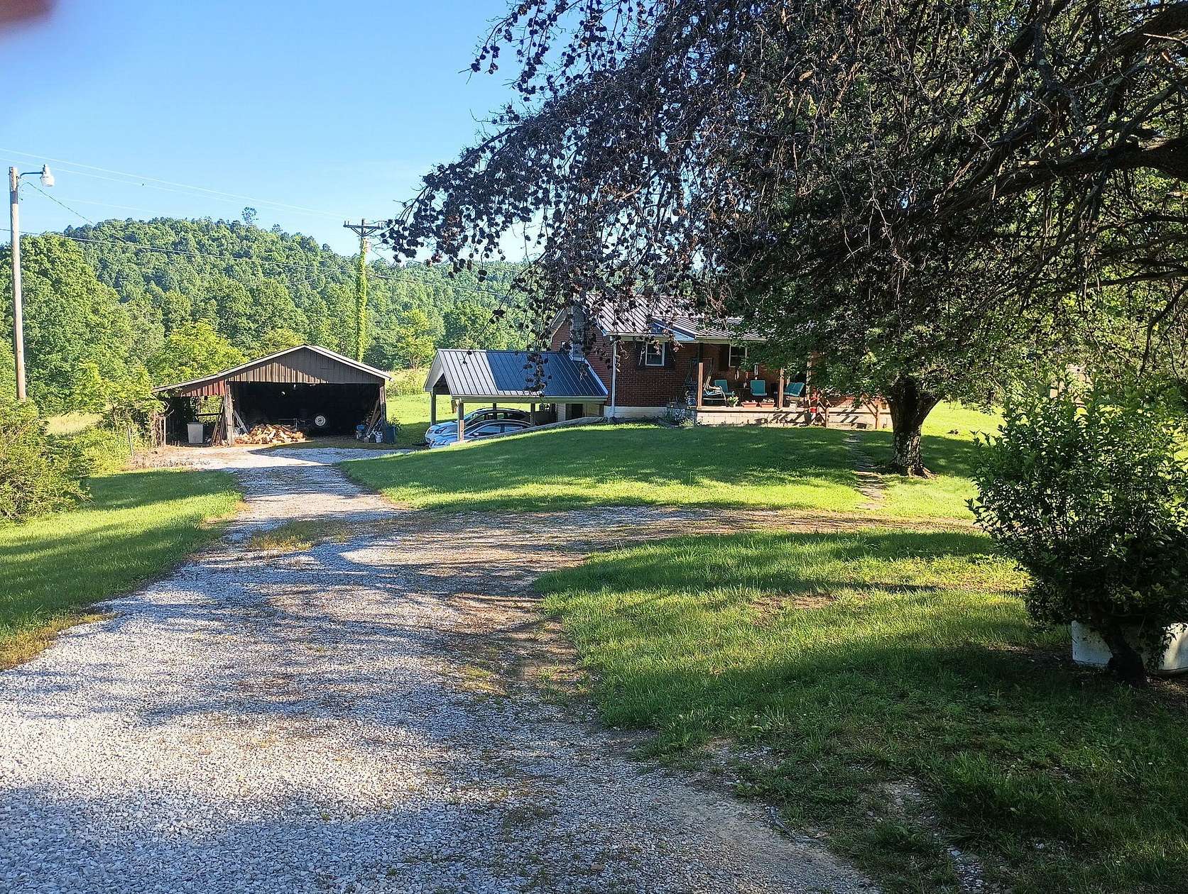 5.59 Acres of Land with Home for Sale in Liberty, Kentucky