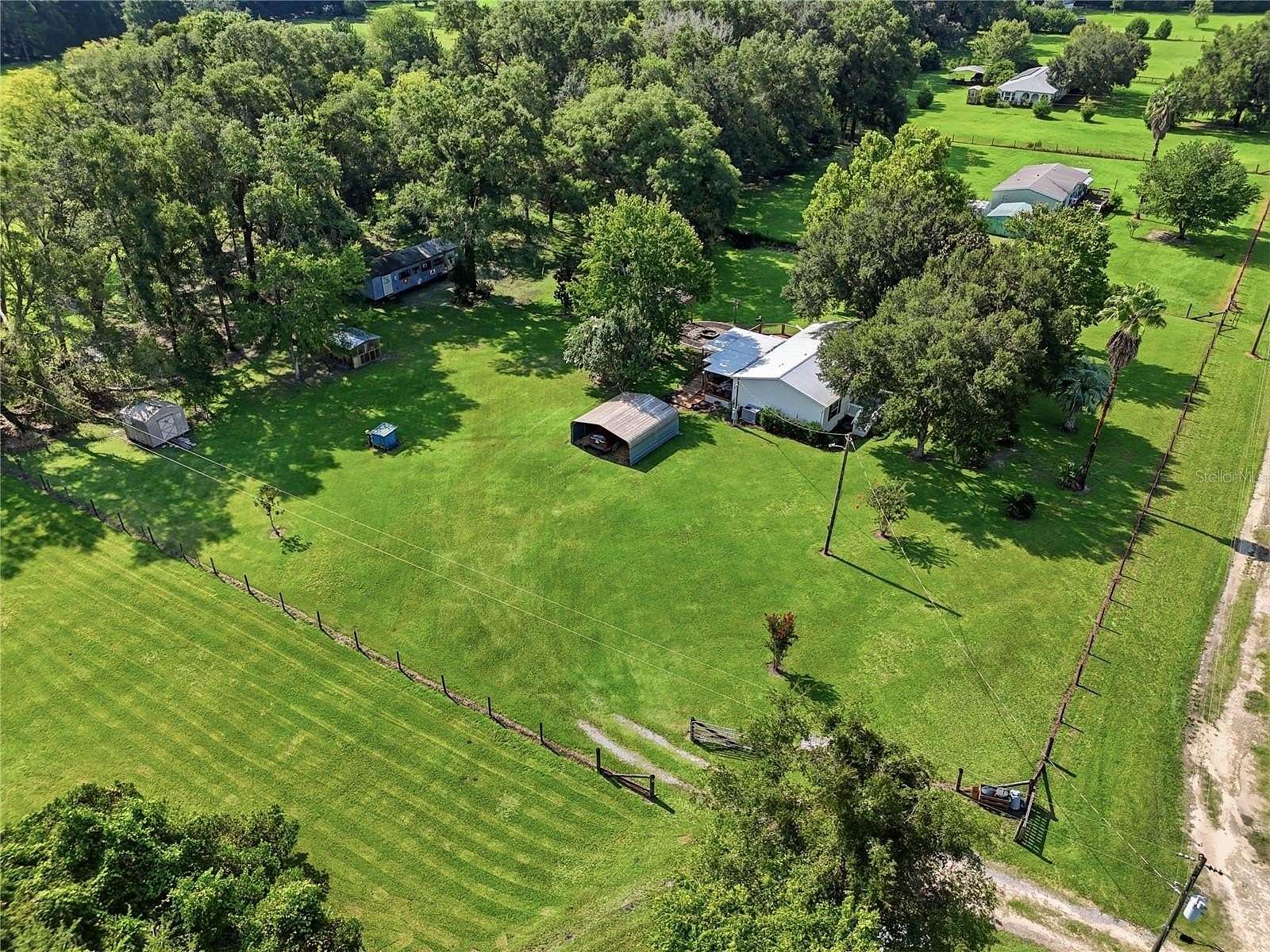 5 Acres of Land with Home for Sale in Newberry, Florida
