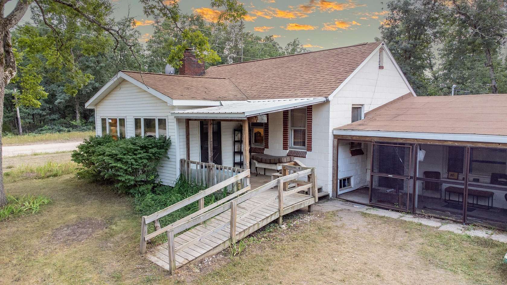 2 Acres of Land with Home for Sale in Baldwin, Michigan