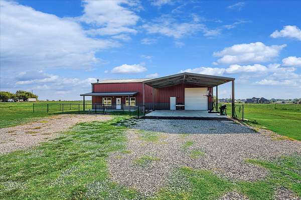 7.66 Acres of Land with Home for Sale in Krum, Texas