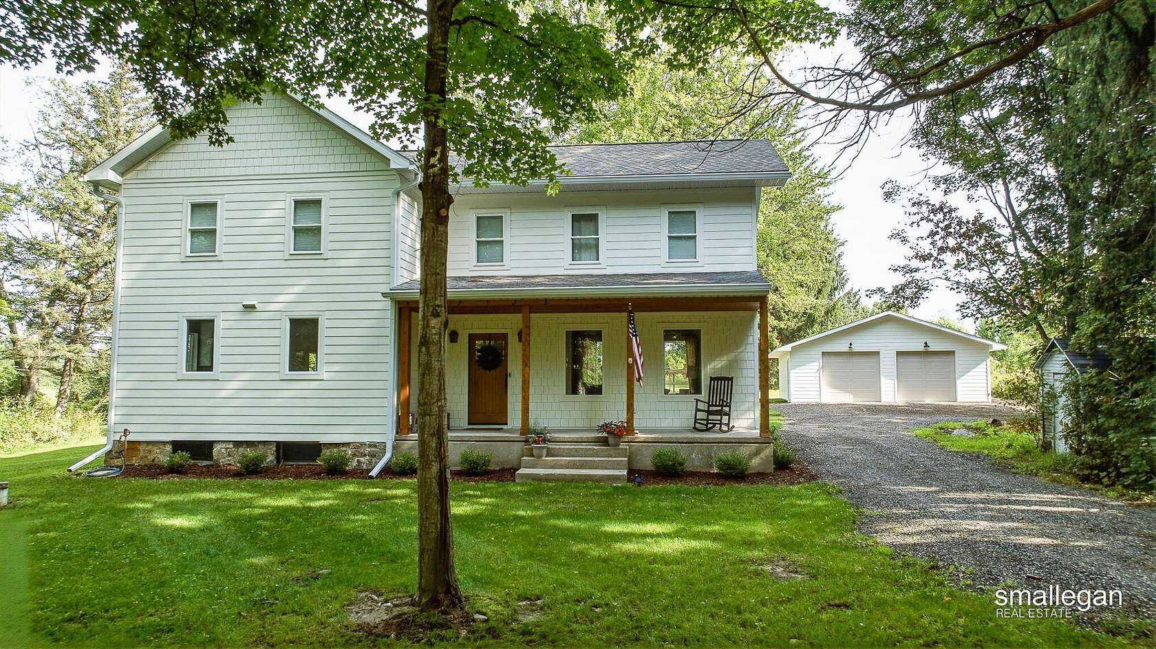 4 Acres of Land with Home for Sale in Ada, Michigan