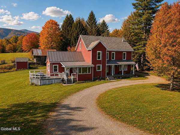 22.7 Acres of Land with Home for Sale in North River, New York