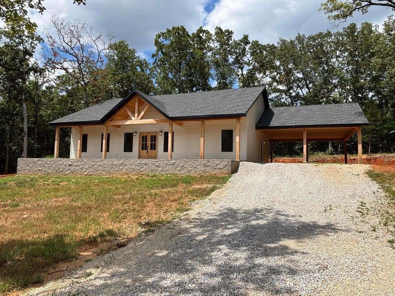 40 Acres of Recreational Land with Home for Sale in Evening Shade, Arkansas