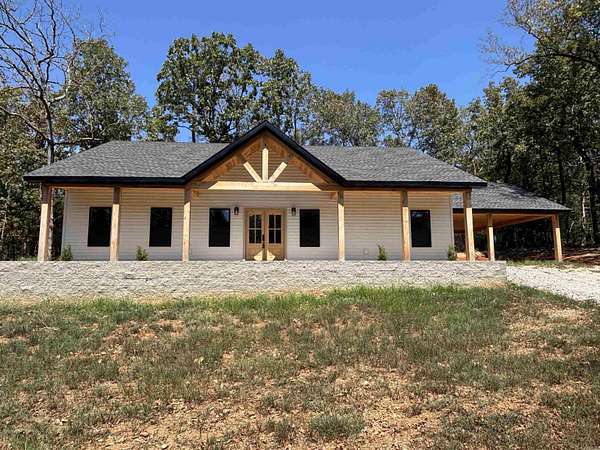 40 Acres of Recreational Land with Home for Sale in Evening Shade, Arkansas
