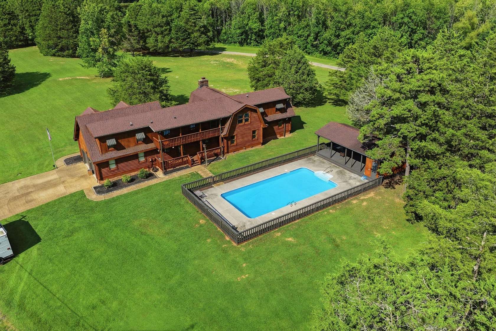 8.78 Acres of Land with Home for Sale in Ooltewah, Tennessee