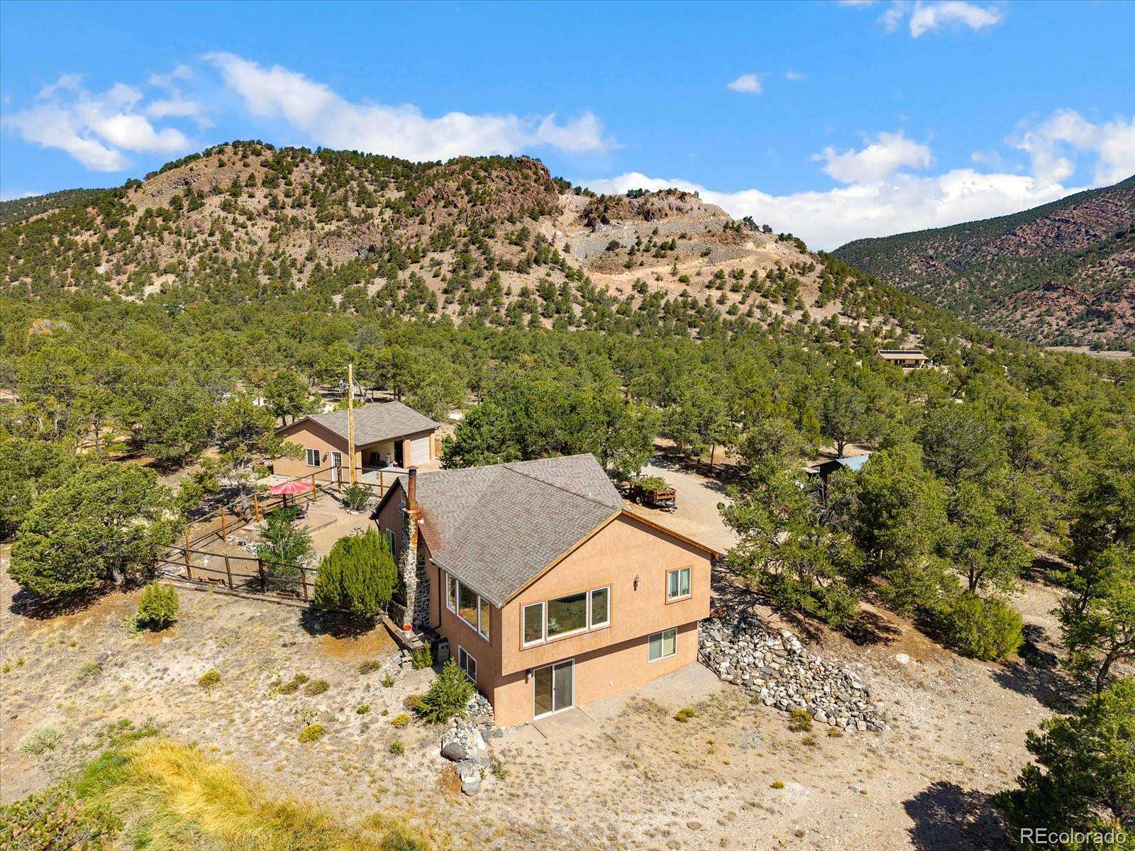 7.42 Acres of Land with Home for Sale in Howard, Colorado