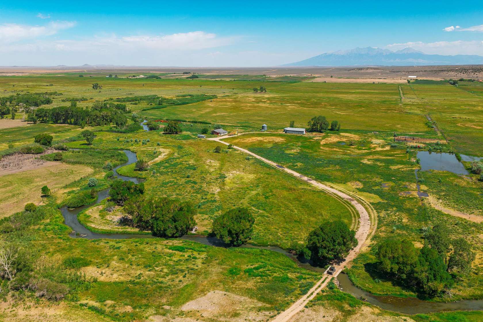 317 Acres of Land with Home for Sale in San Luis, Colorado