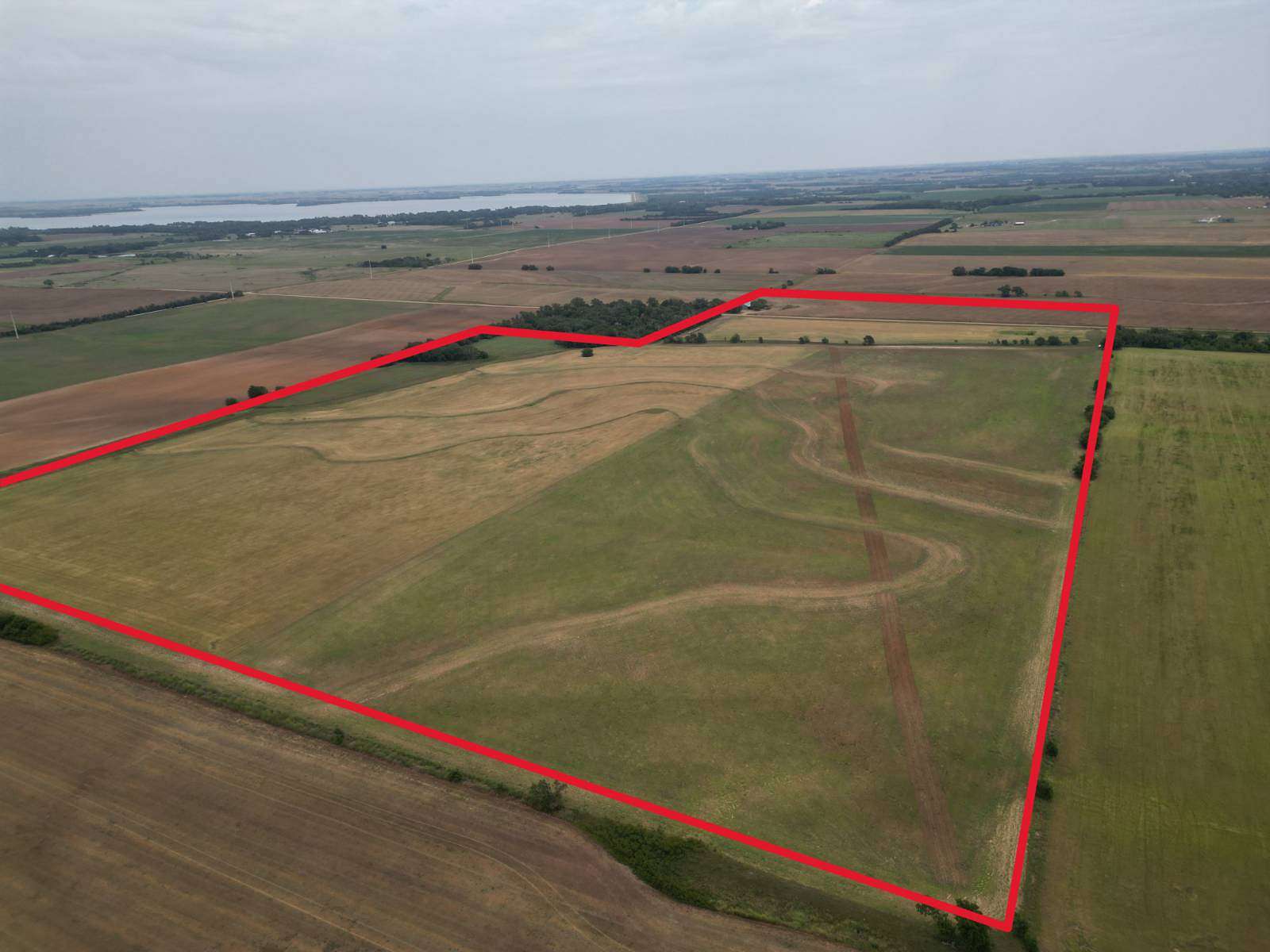 116 Acres of Agricultural & Residential Land for Auction in Cheney, Kansas