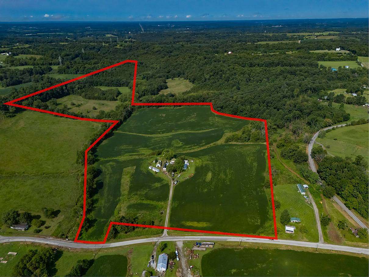 71.7 Acres of Agricultural Land with Home for Auction in Hillsboro, Ohio