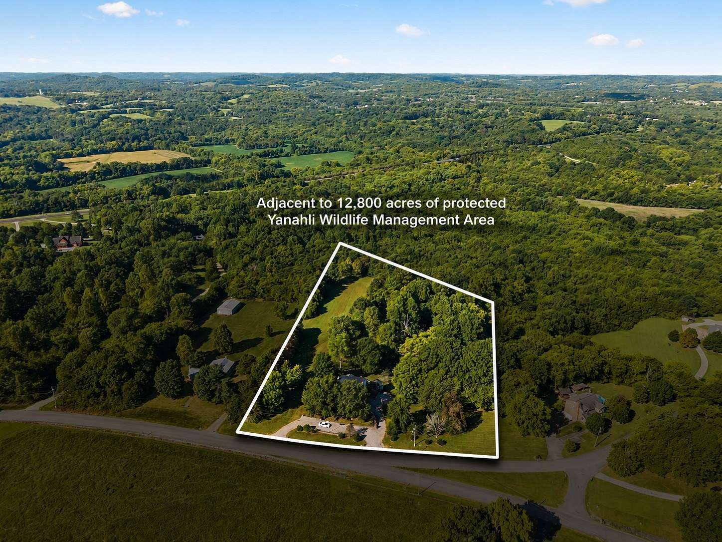 3.56 Acres of Land with Home for Sale in Columbia, Tennessee