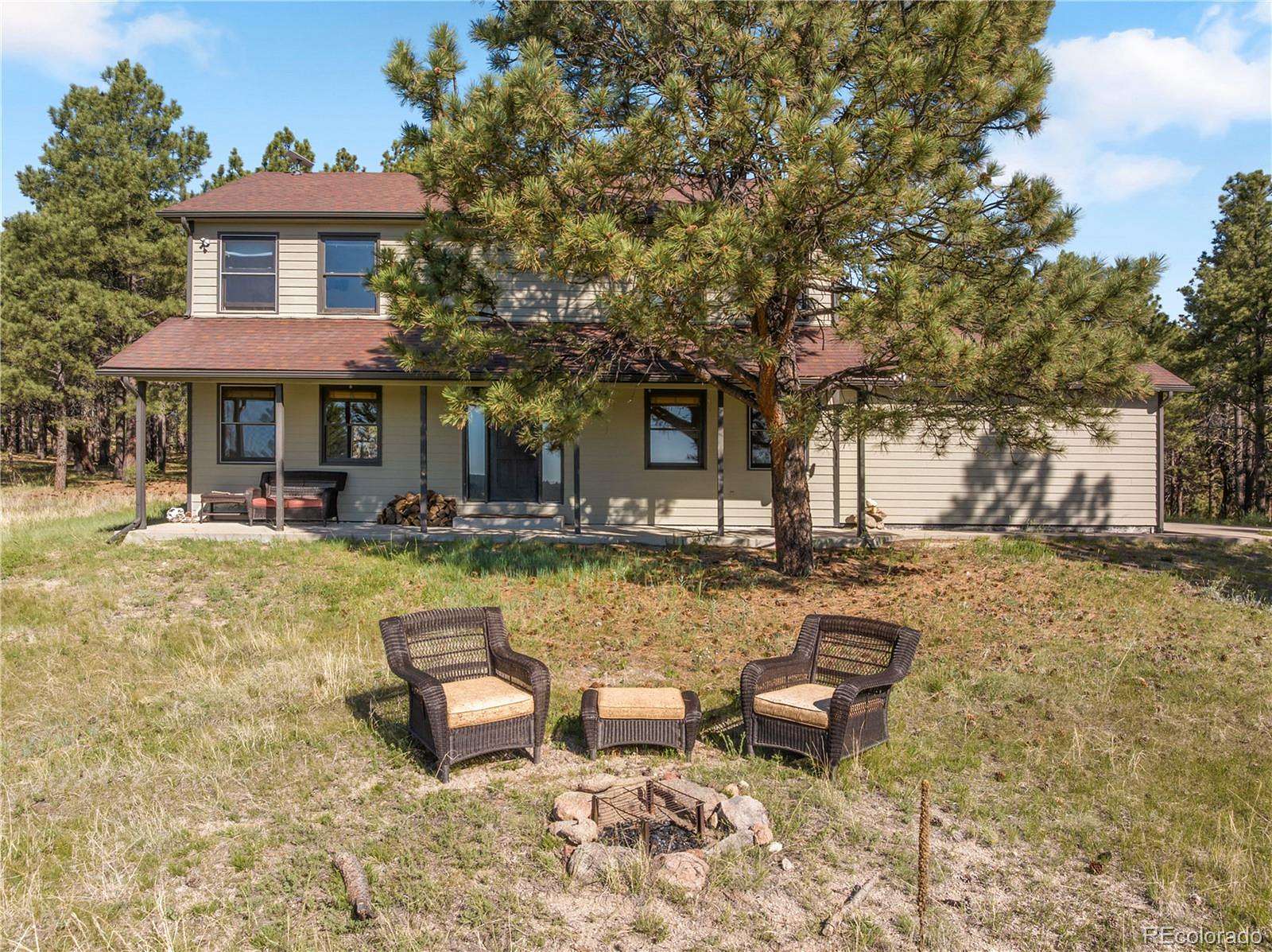 78 Acres of Land with Home for Sale in Elbert, Colorado