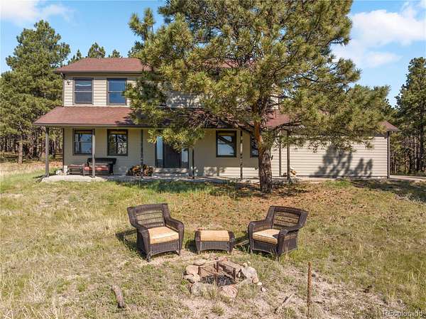 78 Acres of Land with Home for Sale in Elbert, Colorado