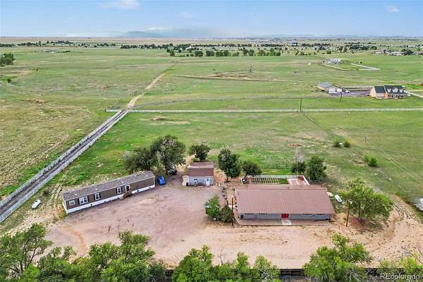 3.52 Acres of Land with Home for Sale in Calhan, Colorado
