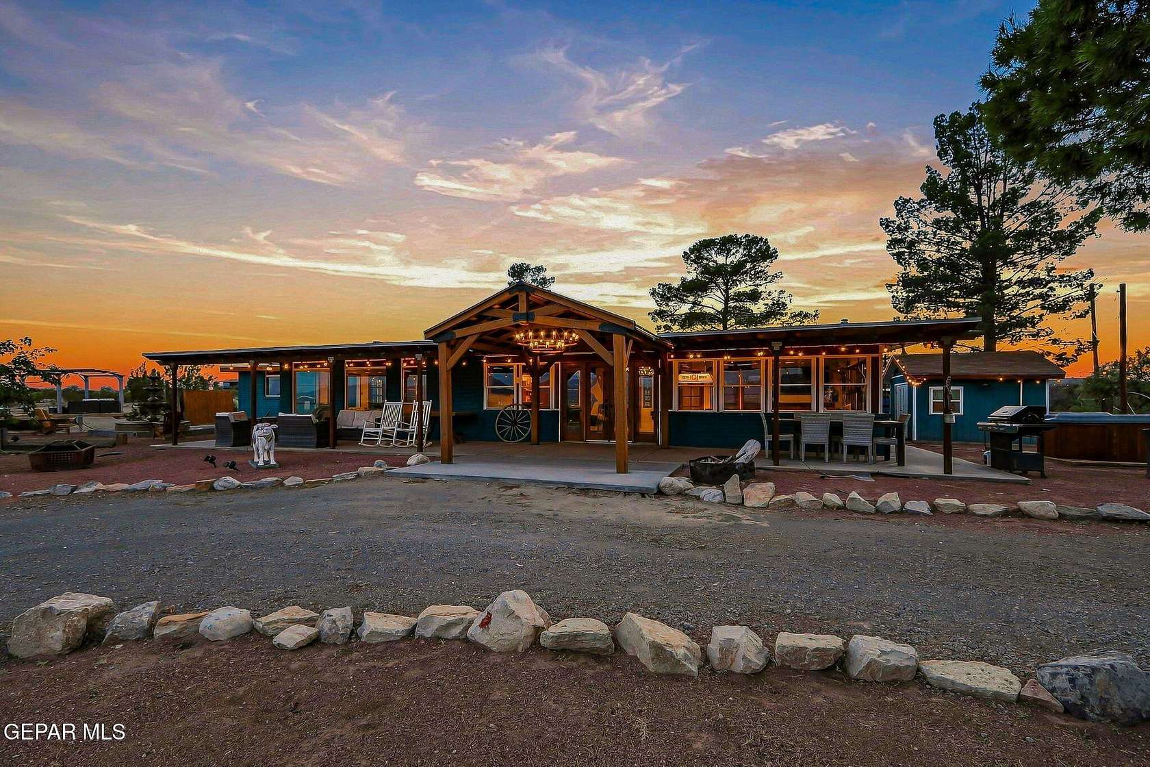 7.46 Acres of Land with Home for Sale in Anthony, New Mexico