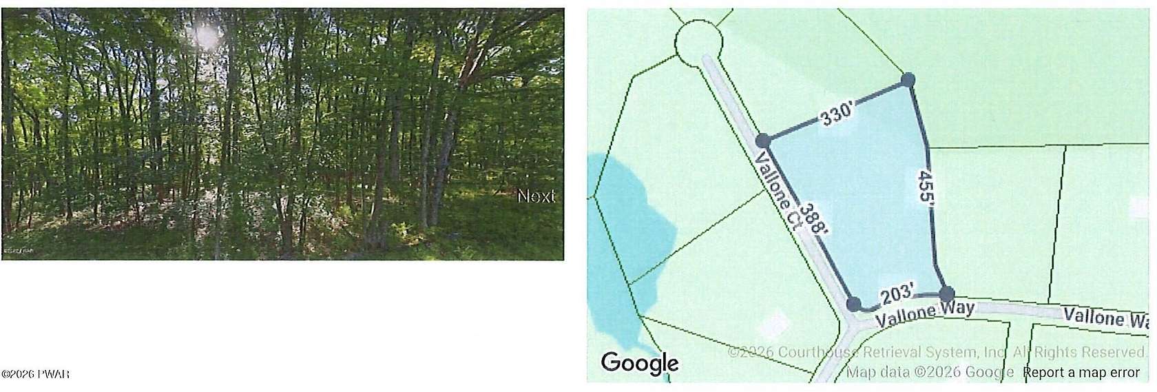 2 Acres of Residential Land for Sale in Lords Valley, Pennsylvania
