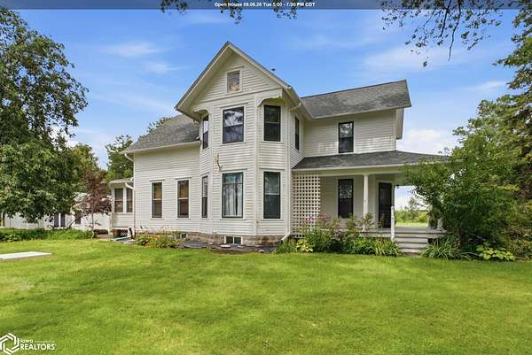 2.37 Acres of Land with Home for Sale in Keota, Iowa