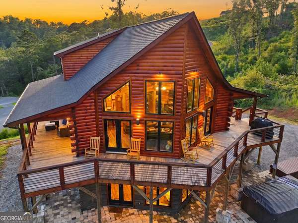 3.6 Acres of Land with Home for Sale in Ellijay, Georgia
