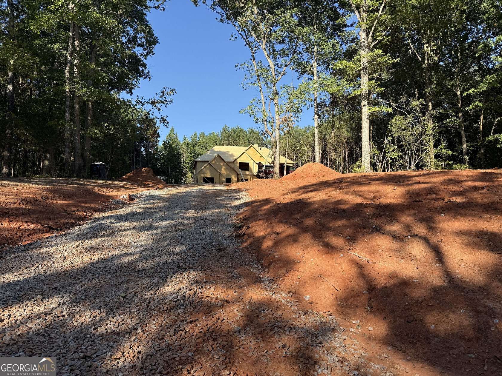 12 Acres of Land with Home for Sale in The Rock, Georgia