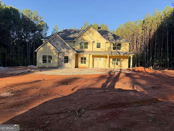 12 Acres of Land with Home for Sale in The Rock, Georgia