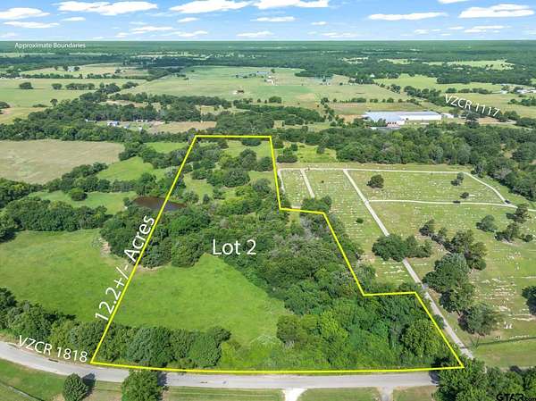 12.3 Acres of Land for Sale in Fruitvale, Texas