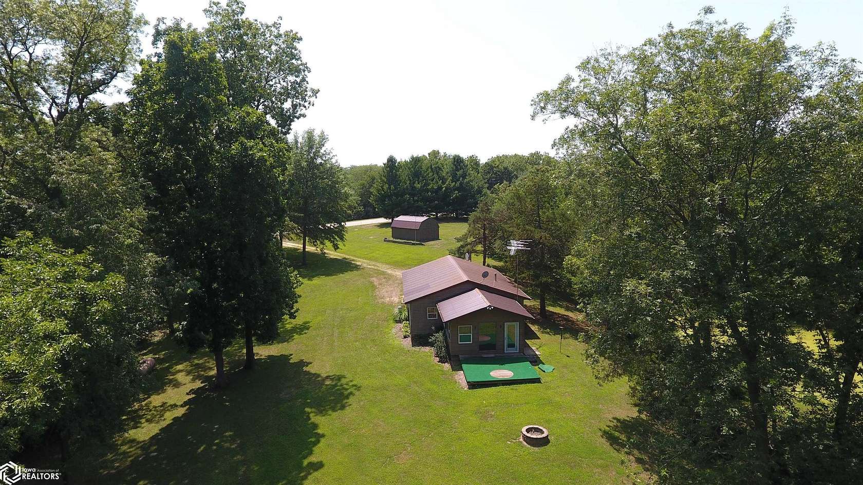 7 Acres of Land with Home for Sale in Wapello, Iowa