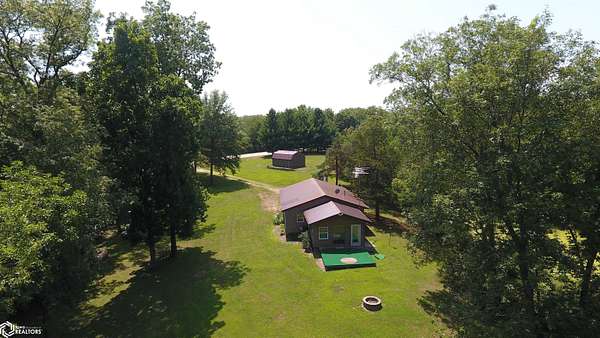 7 Acres of Land with Home for Sale in Wapello, Iowa