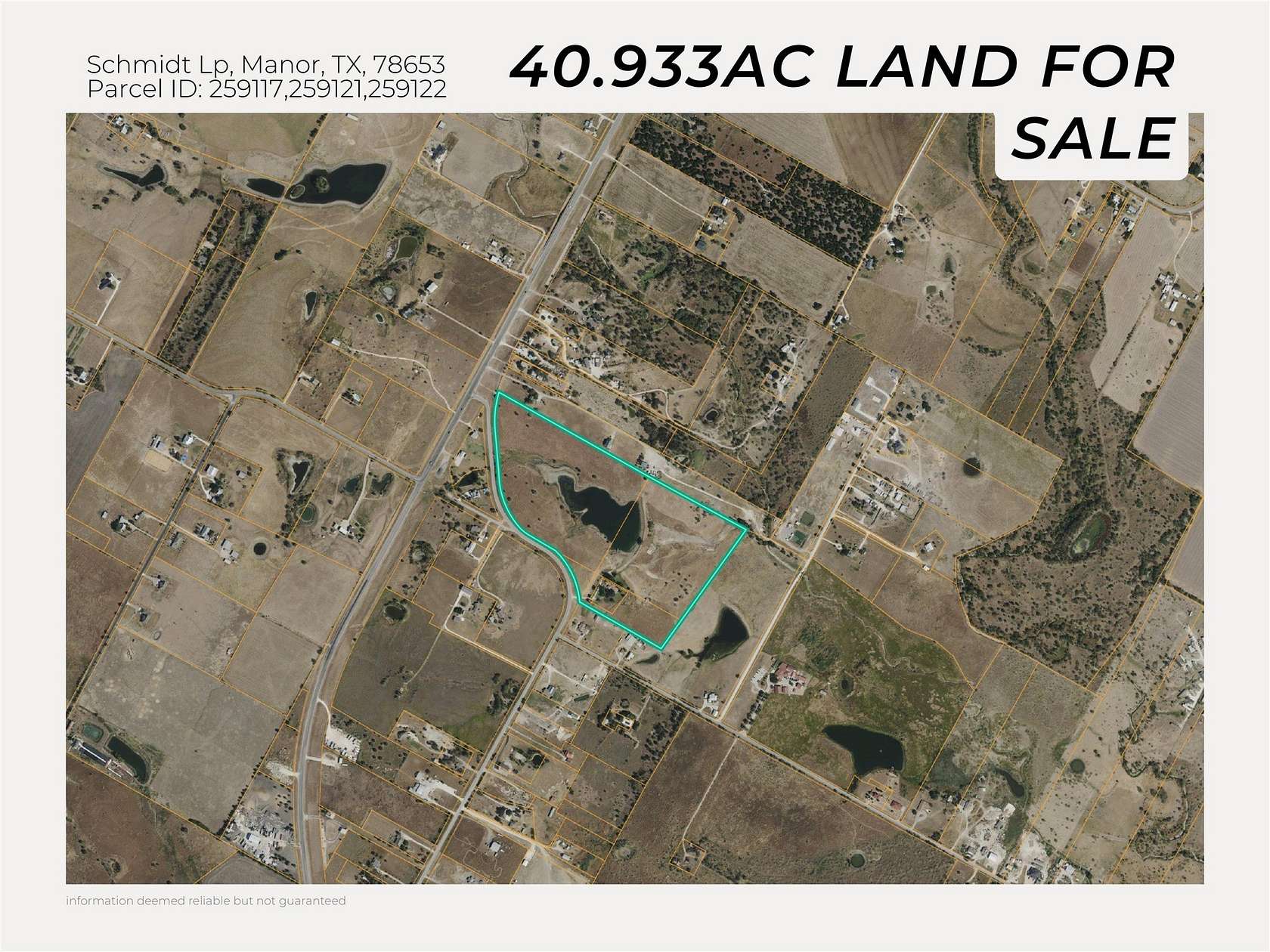 40.9 Acres of Agricultural Land for Sale in Manor, Texas