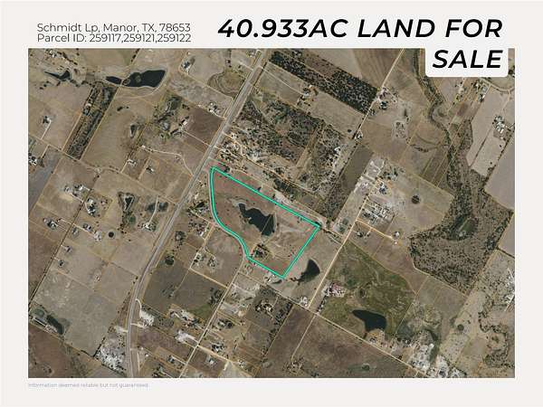40.9 Acres of Agricultural Land for Sale in Manor, Texas