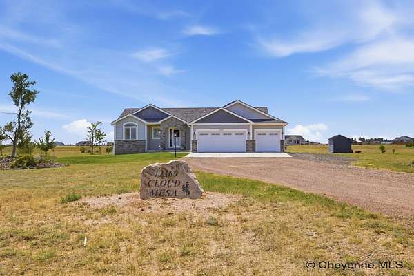 5.47 Acres of Land with Home for Sale in Cheyenne, Wyoming