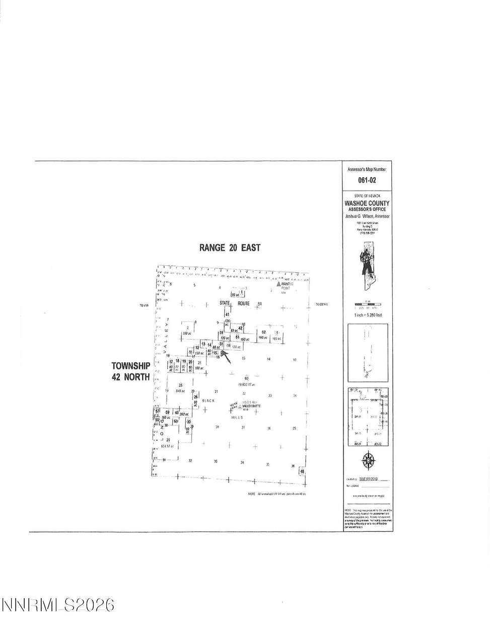80 Acres of Recreational Land for Sale in Gerlach, Nevada